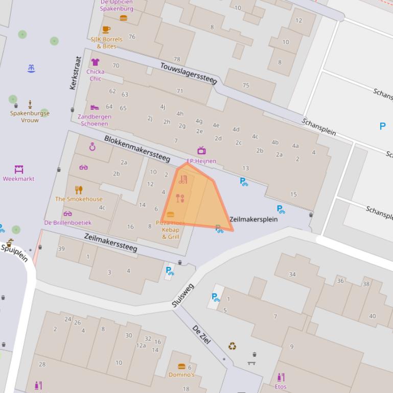 Kaart van postcodegebied 3751BX.