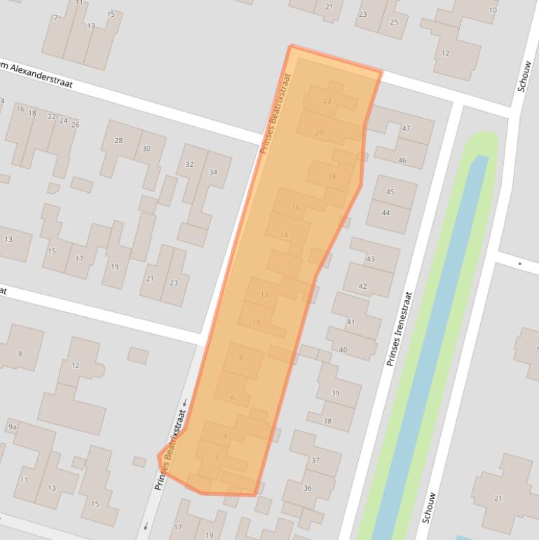 Kaart van postcodegebied 3751CK.