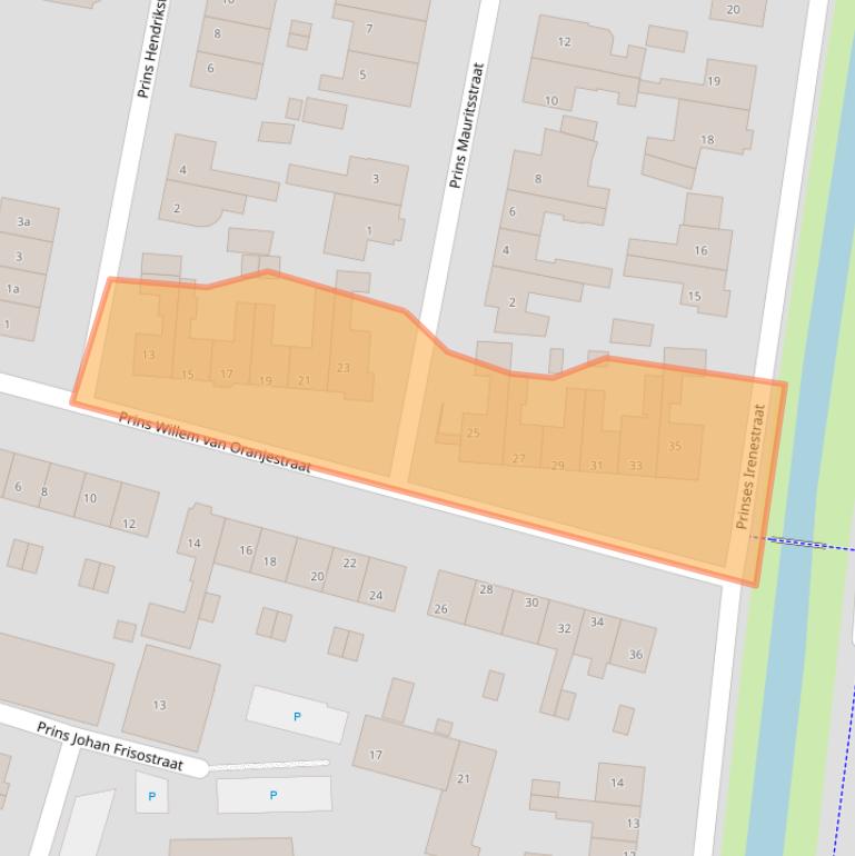 Kaart van postcodegebied 3751CV.