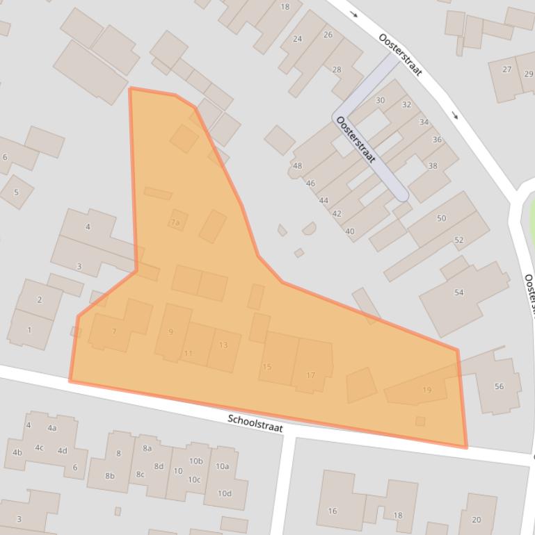 Kaart van postcodegebied 3751EK.