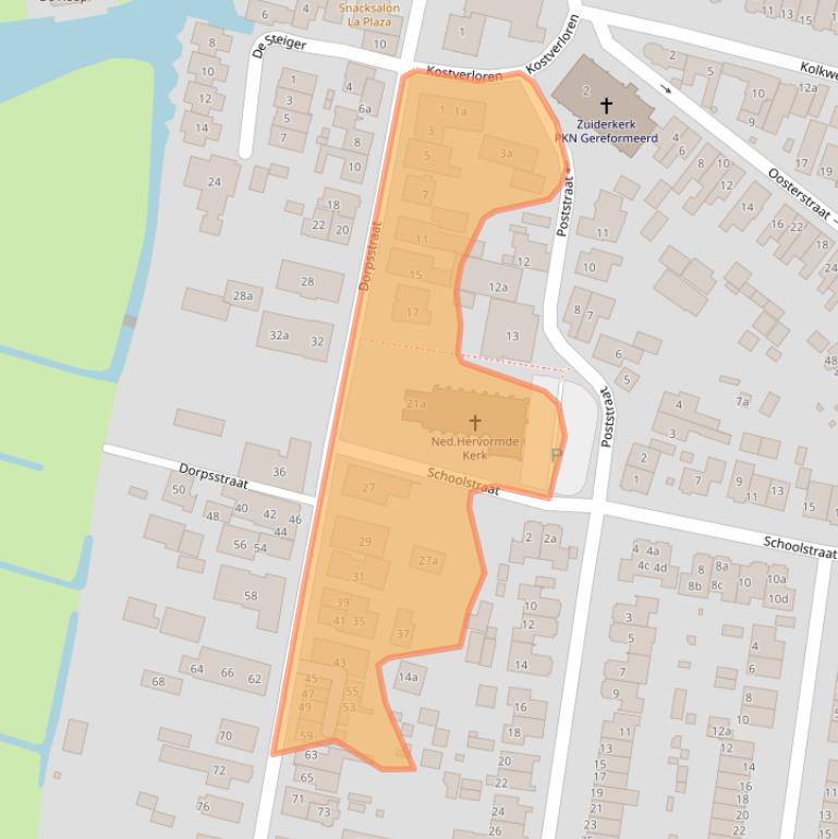Kaart van postcodegebied 3751EM.
