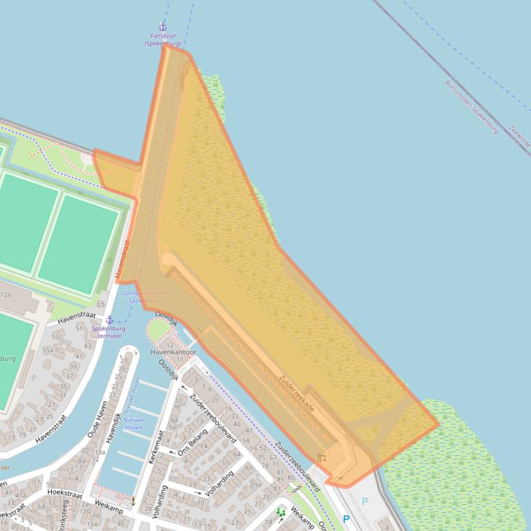 Kaart van postcodegebied 3751HA.