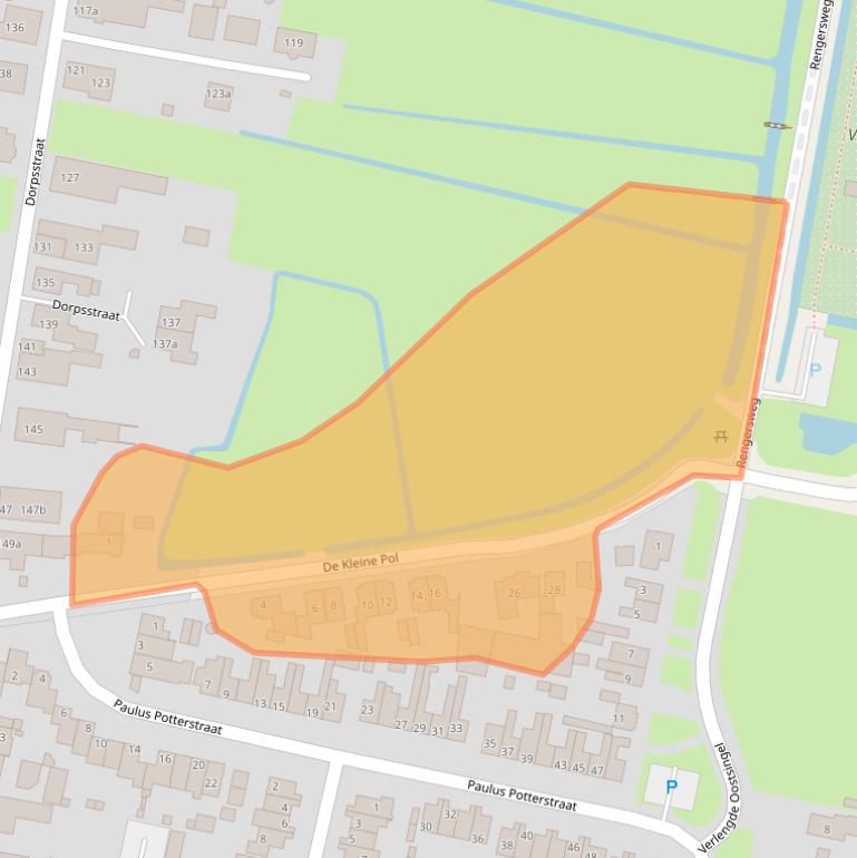 Kaart van postcodegebied 3751VV.