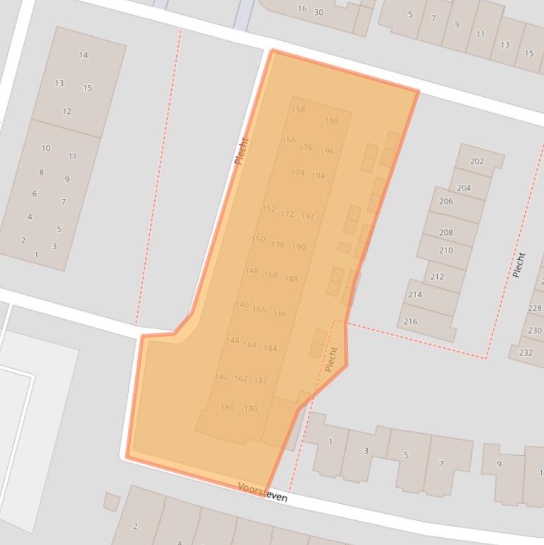 Kaart van postcodegebied 3751WG.