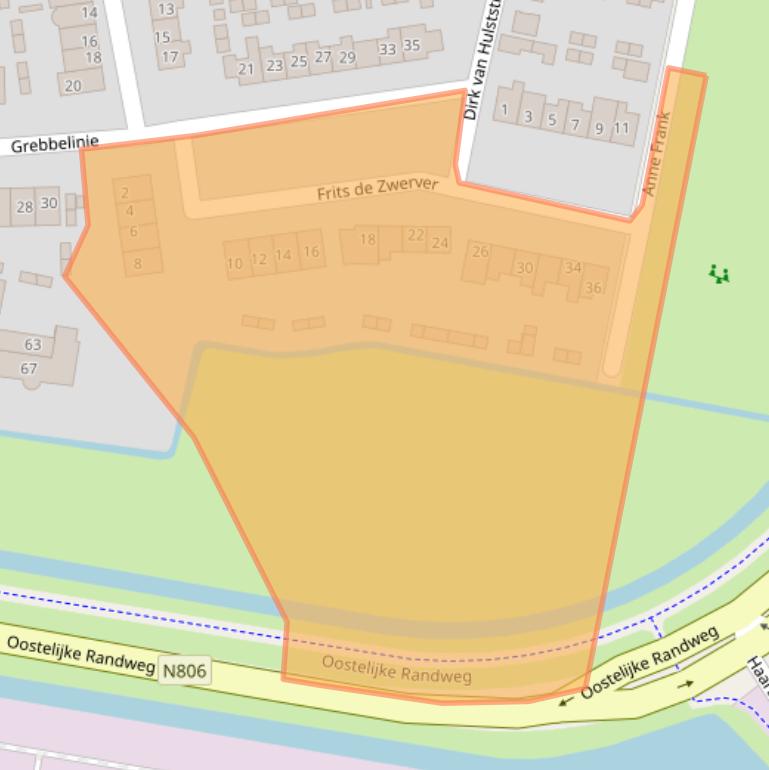 Kaart van postcodegebied 3751XT.
