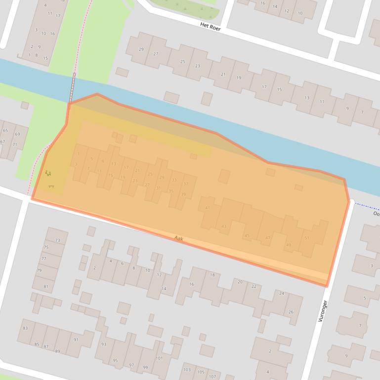 Kaart van postcodegebied 3751ZG.