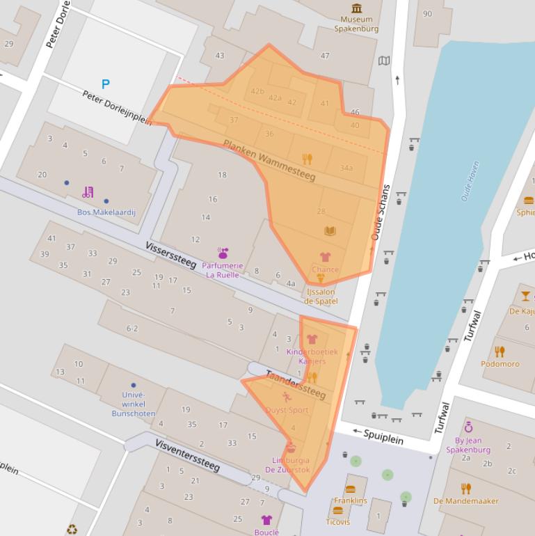 Kaart van postcodegebied 3752AG.