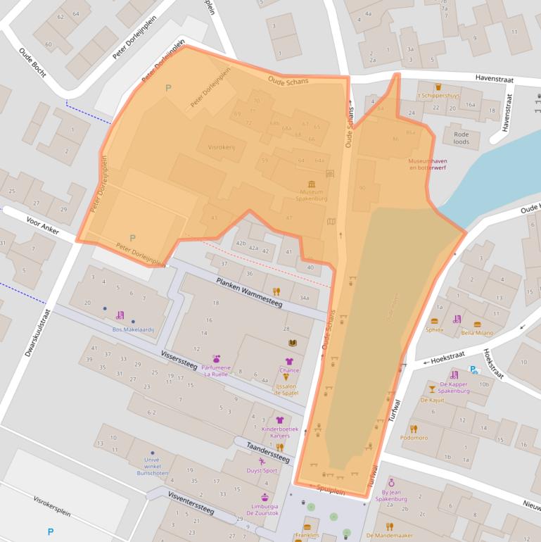 Kaart van postcodegebied 3752AH.