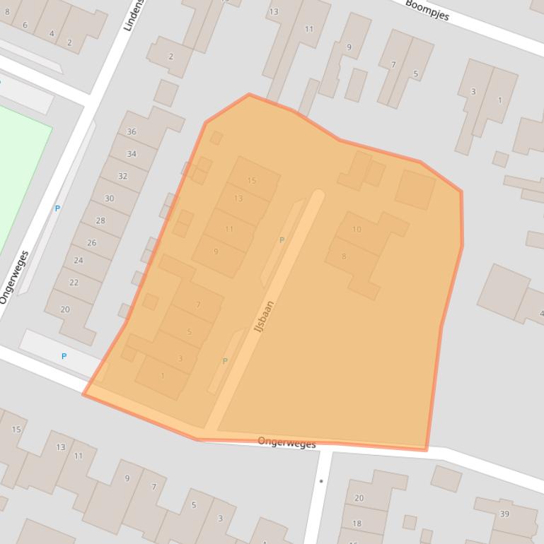 Kaart van postcodegebied 3752DS.