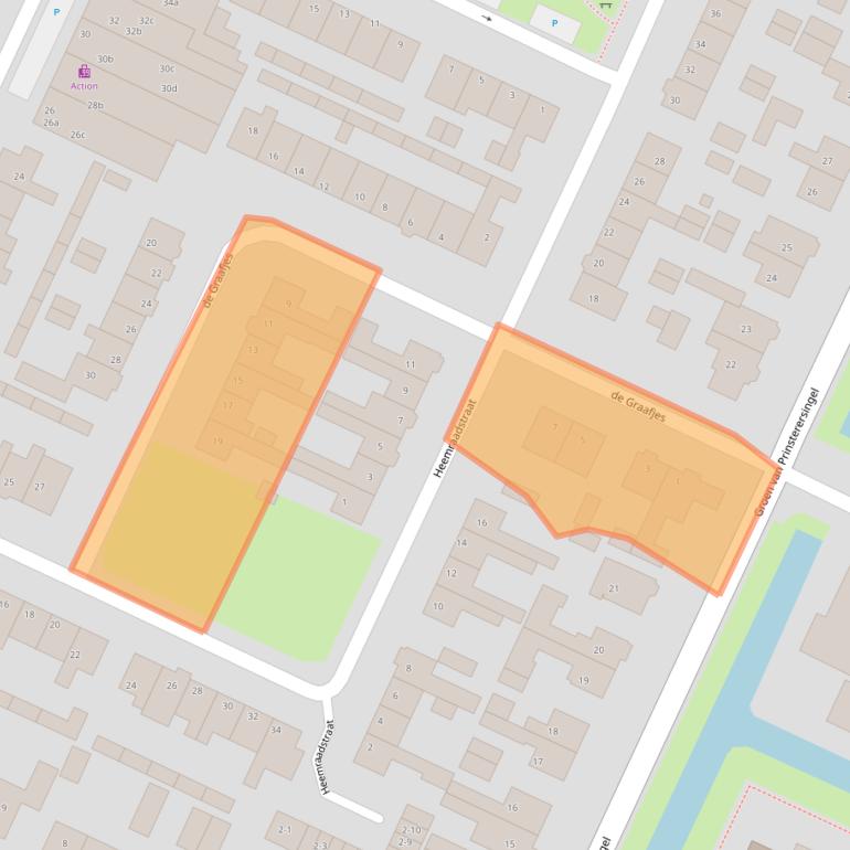 Kaart van postcodegebied 3752ER.
