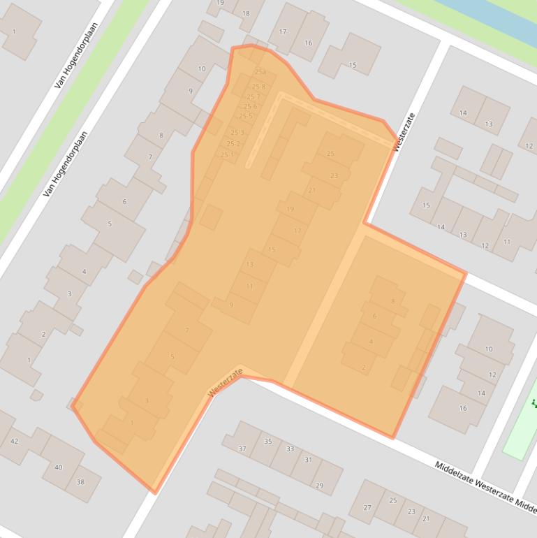 Kaart van postcodegebied 3752GA.