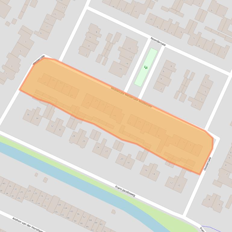 Kaart van postcodegebied 3752GD.