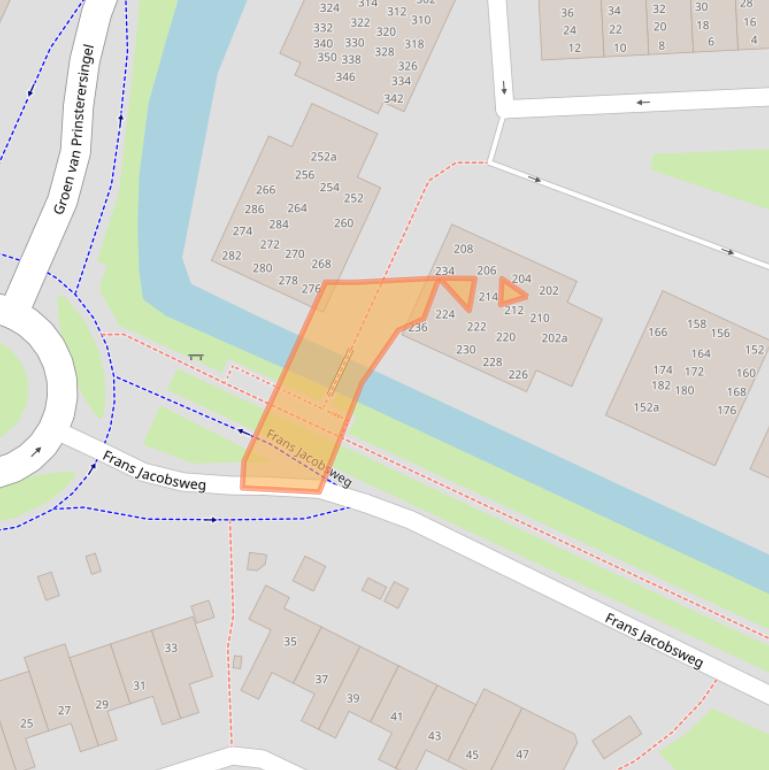 Kaart van postcodegebied 3752GK.