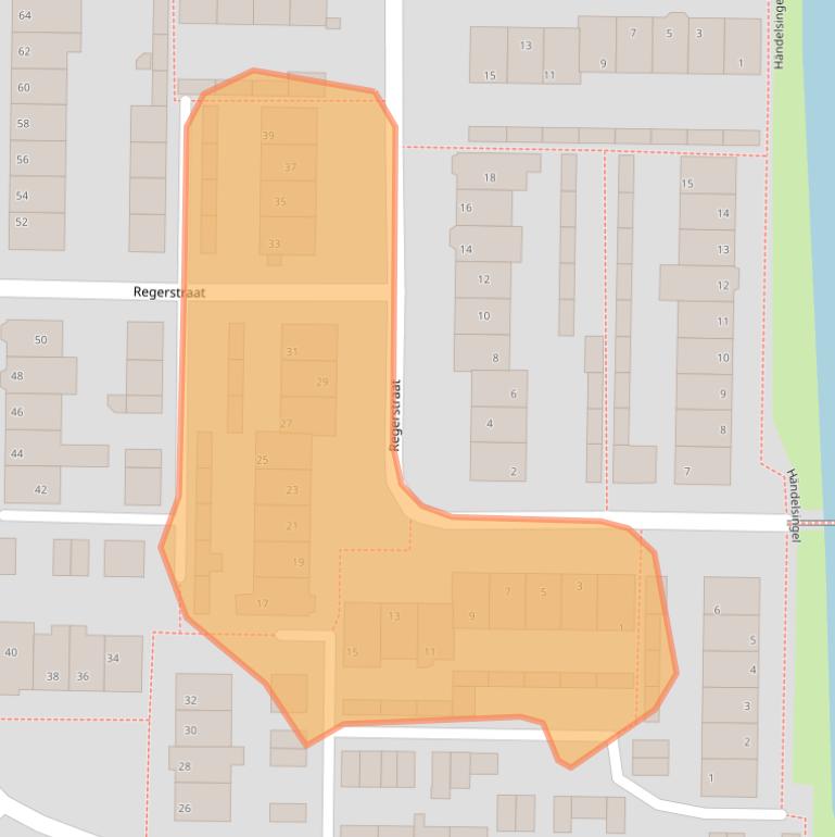 Kaart van postcodegebied 3752HN.