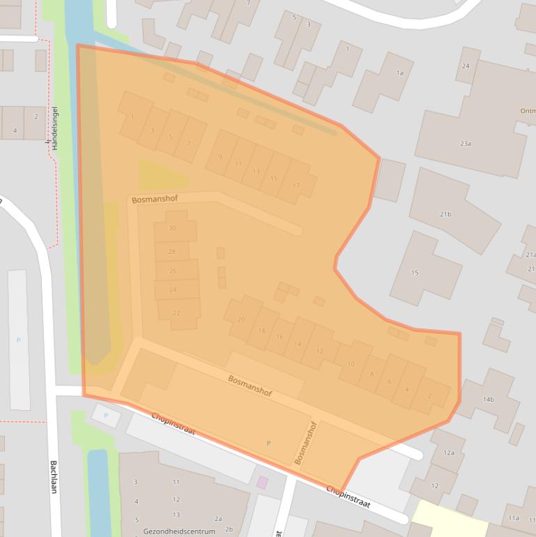 Kaart van postcodegebied 3752HZ.
