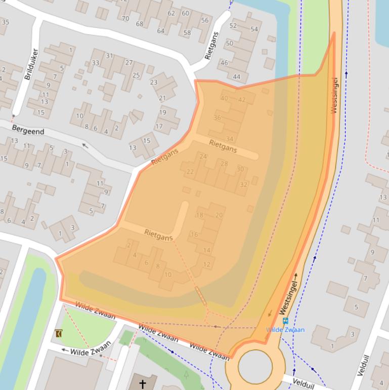 Kaart van postcodegebied 3752KH.
