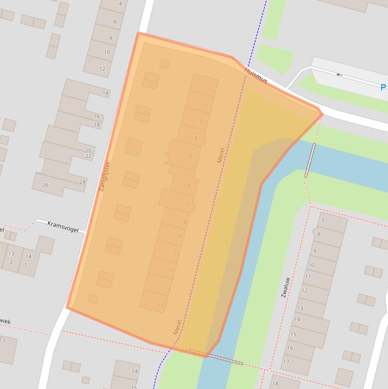 Kaart van postcodegebied 3752MB.