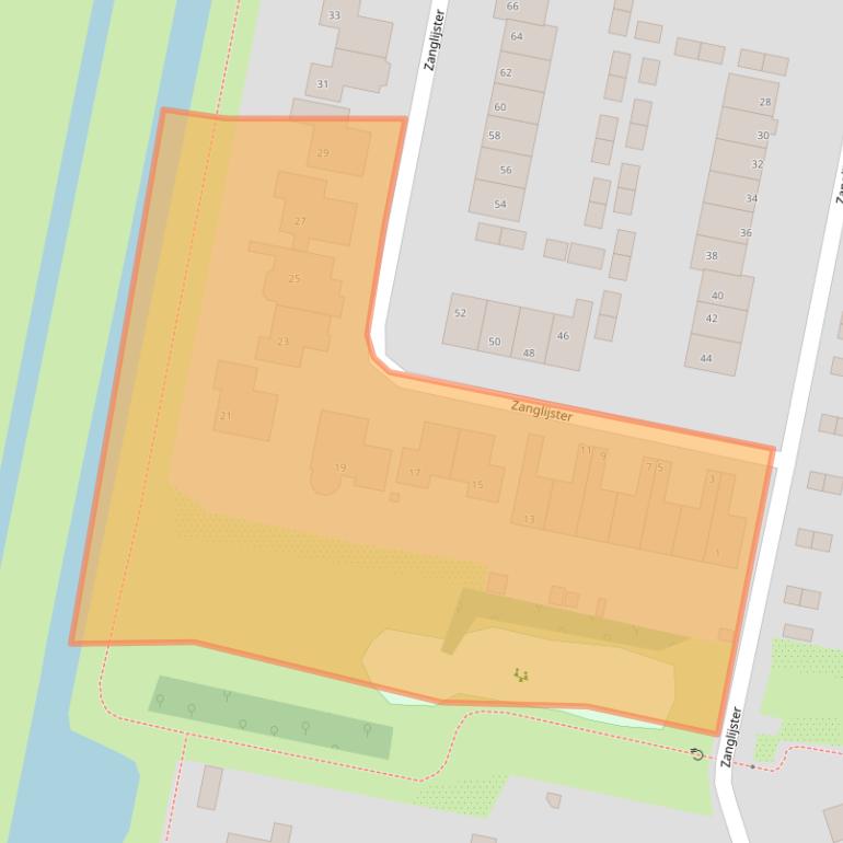 Kaart van postcodegebied 3752MD.