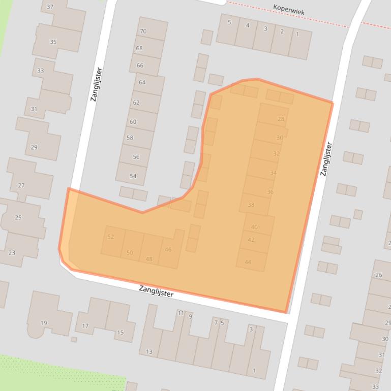 Kaart van postcodegebied 3752MJ.