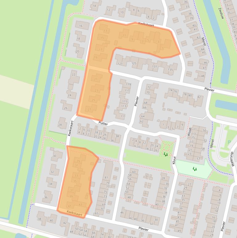 Kaart van postcodegebied 3752MR.