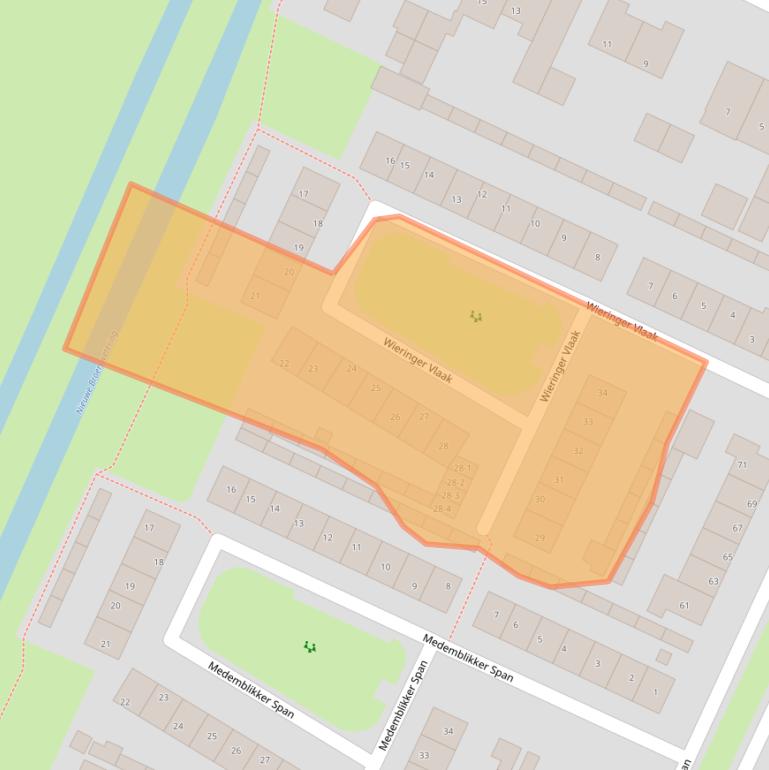Kaart van postcodegebied 3752TG.