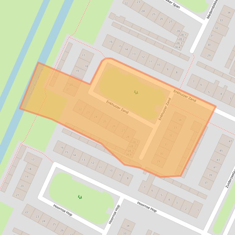 Kaart van postcodegebied 3752TL.