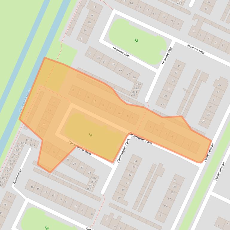 Kaart van postcodegebied 3752TP.