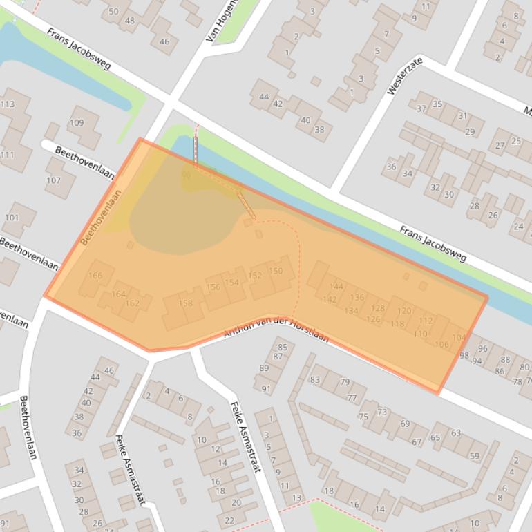 Kaart van postcodegebied 3752VR.