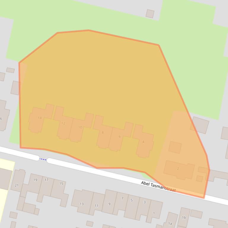 Kaart van postcodegebied 3752XJ.