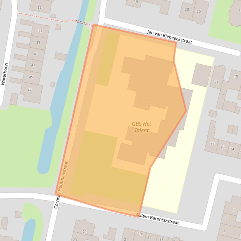Kaart van postcodegebied 3752XK.