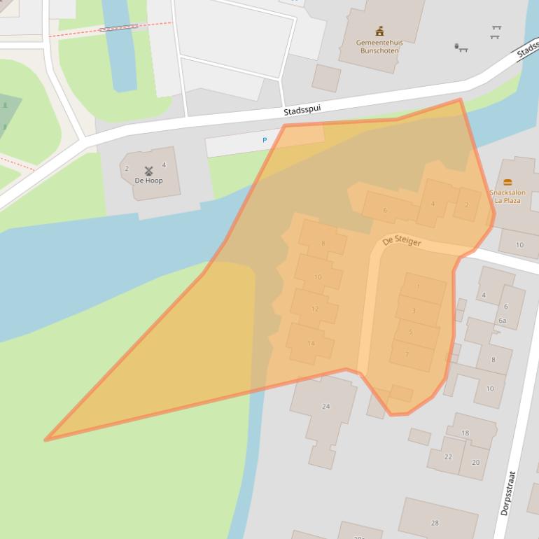 Kaart van postcodegebied 3752XV.