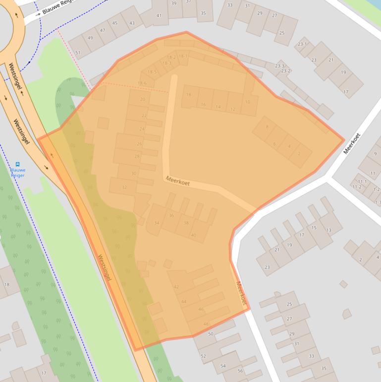 Kaart van postcodegebied 3752ZD.