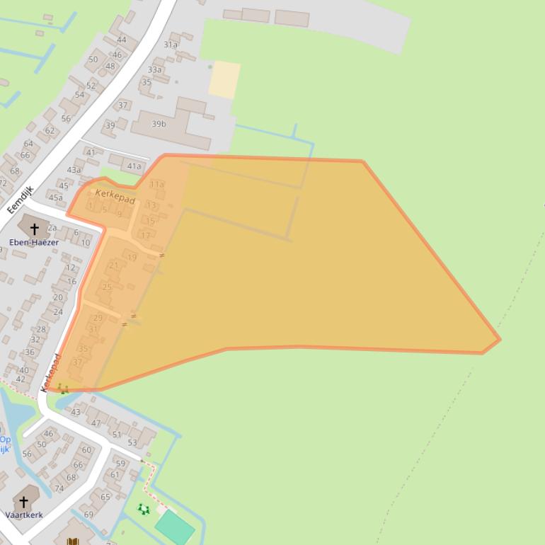 Kaart van postcodegebied 3754NP.