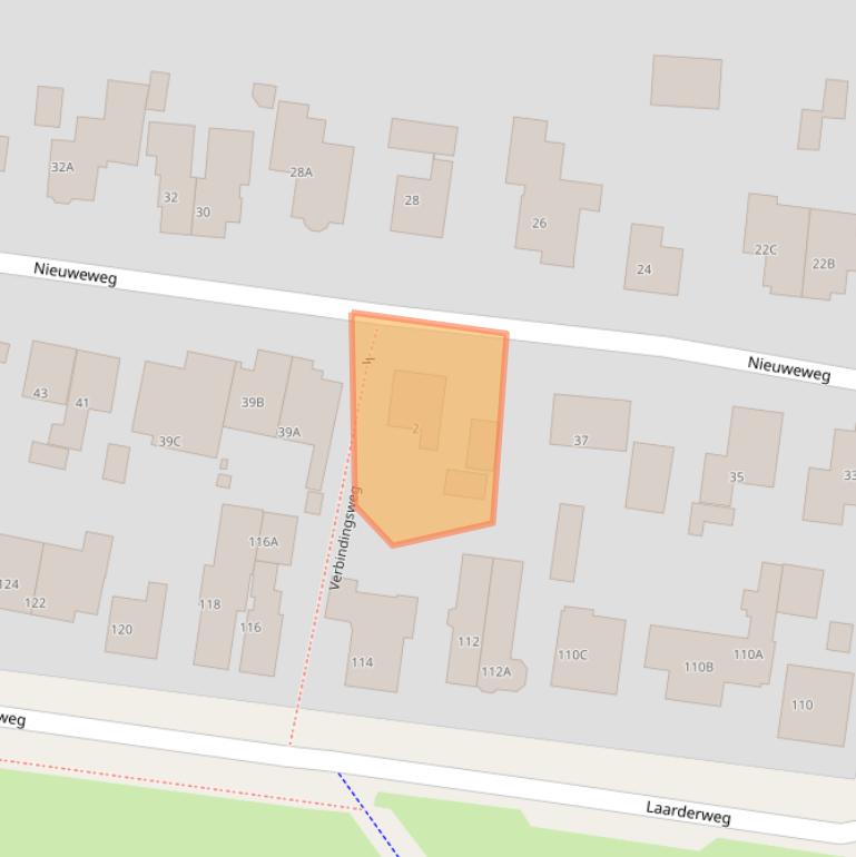 Kaart van postcodegebied 3755AE.