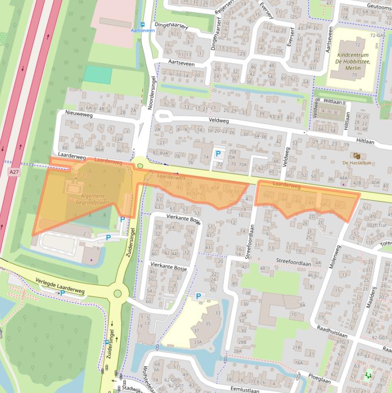 Kaart van postcodegebied 3755AM.