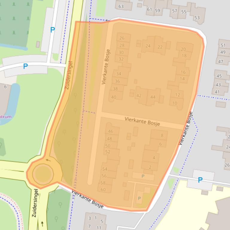 Kaart van postcodegebied 3755BH.