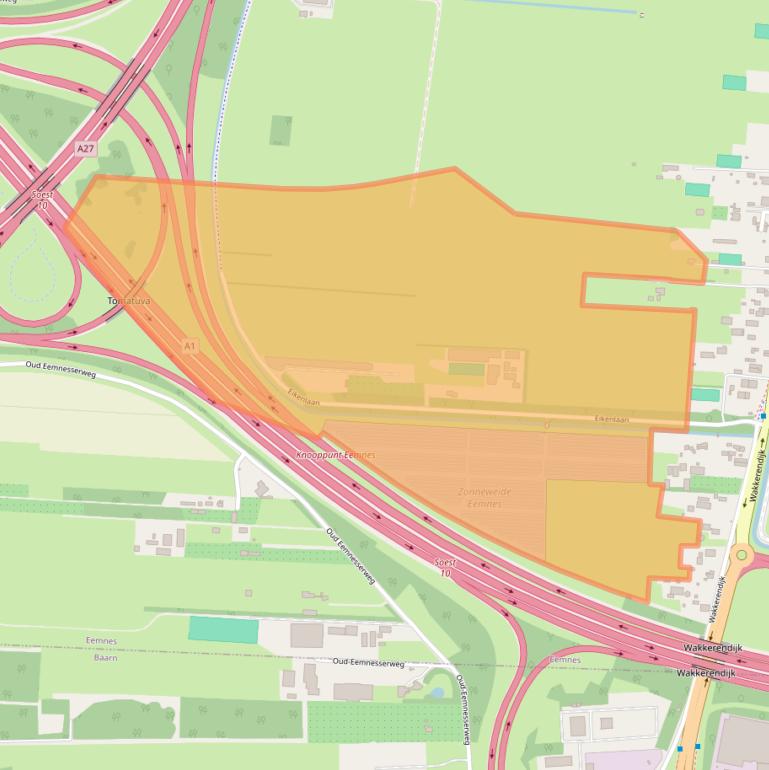 Kaart van postcodegebied 3755CP.