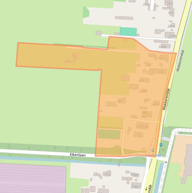 Kaart van postcodegebied 3755DK.