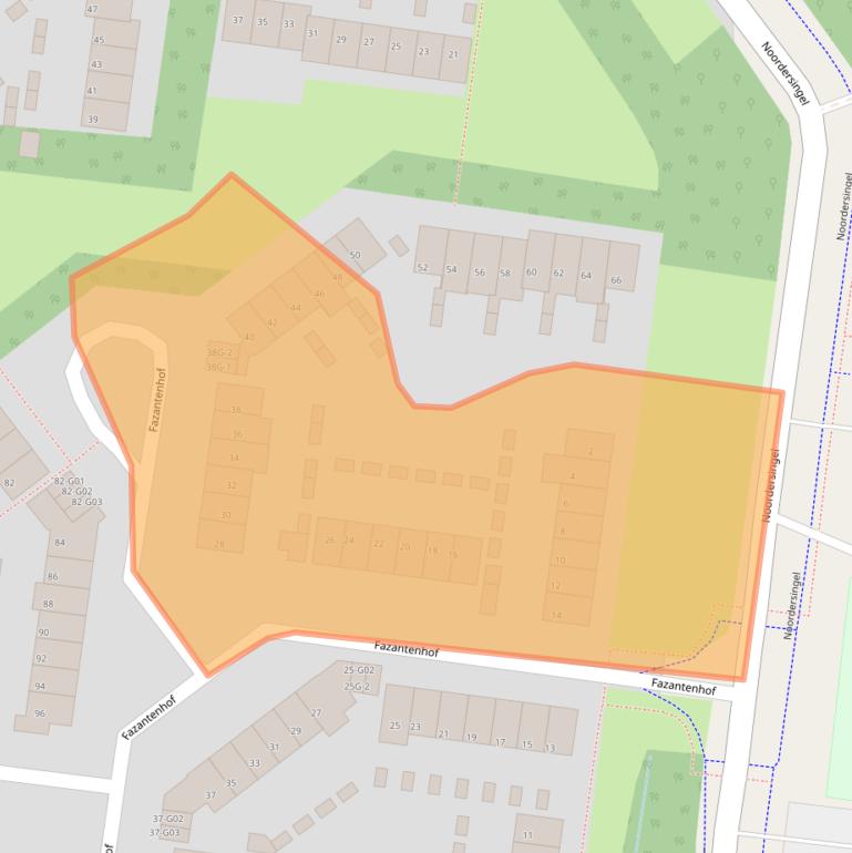 Kaart van postcodegebied 3755EH.