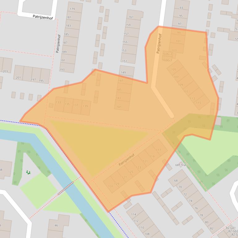 Kaart van postcodegebied 3755EN.