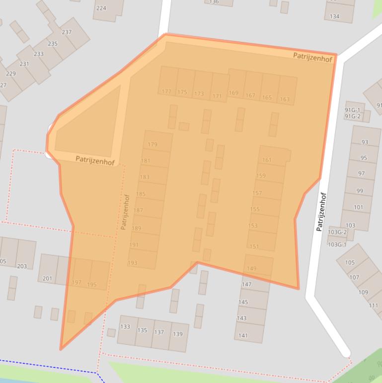Kaart van postcodegebied 3755EP.
