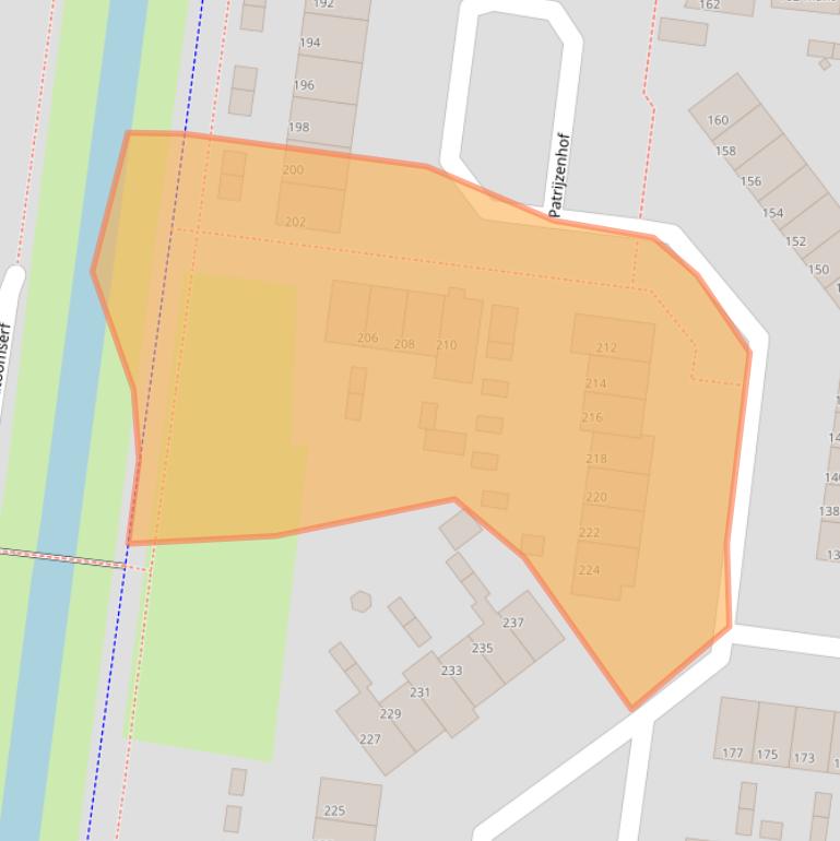 Kaart van postcodegebied 3755EX.