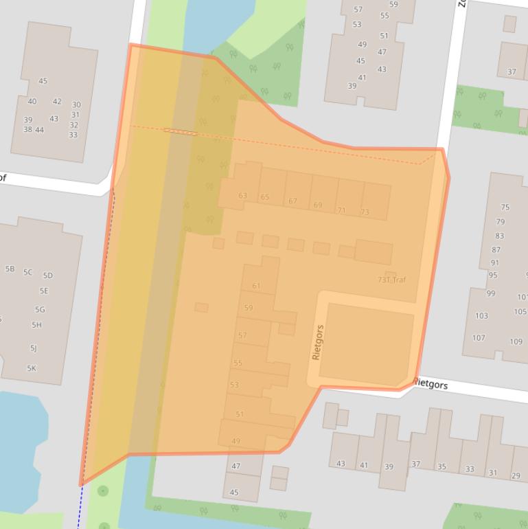 Kaart van postcodegebied 3755GB.