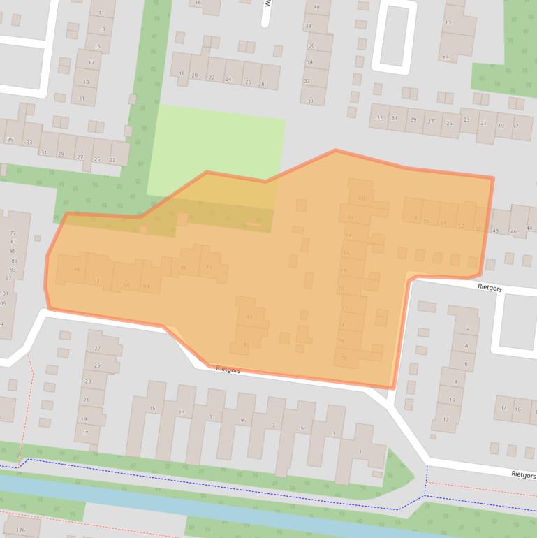 Kaart van postcodegebied 3755GE.