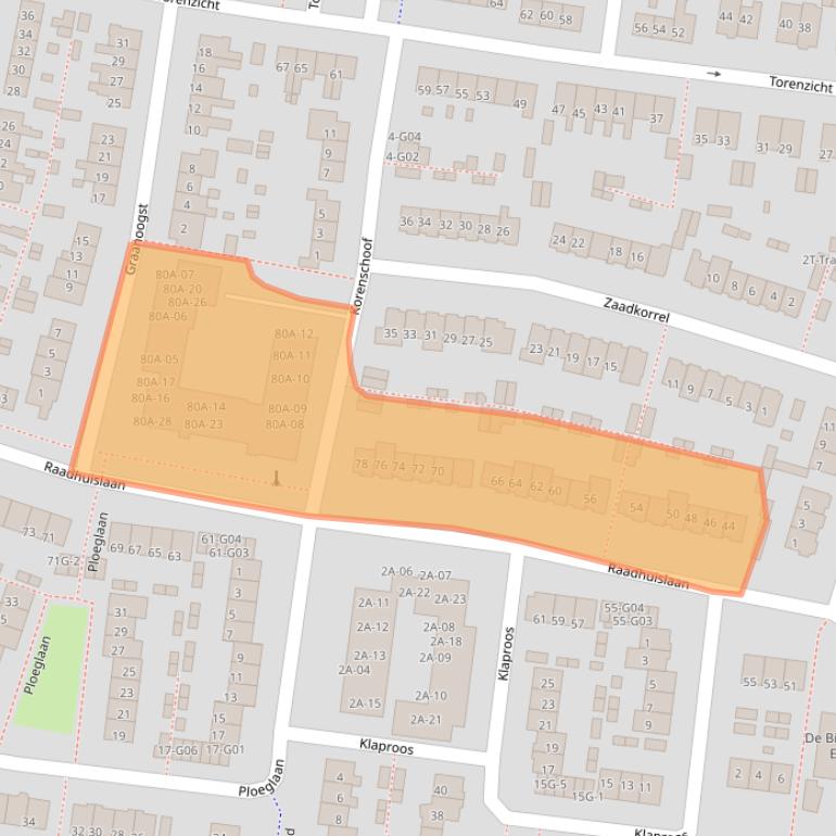 Kaart van postcodegebied 3755HD.