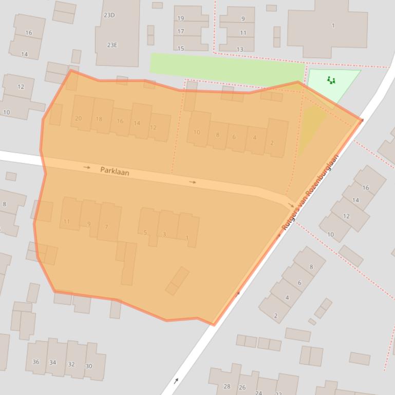 Kaart van postcodegebied 3755HG.