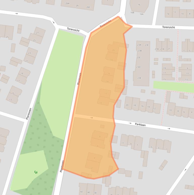 Kaart van postcodegebied 3755HJ.