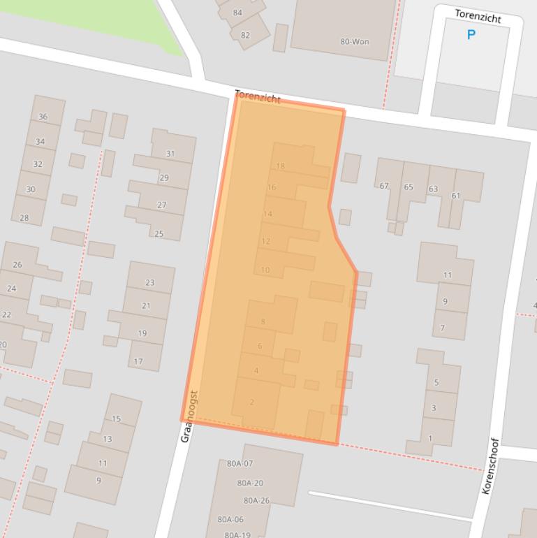 Kaart van postcodegebied 3755HP.