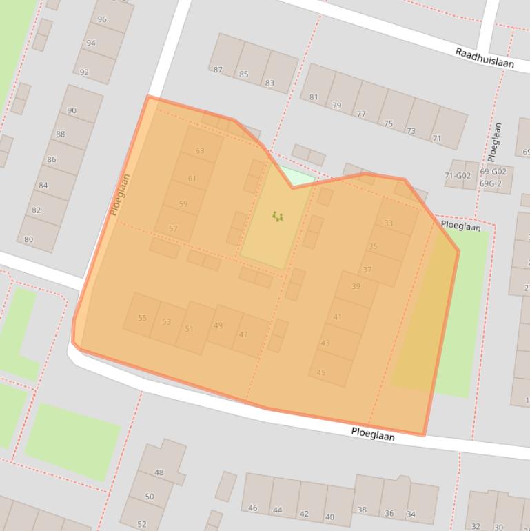 Kaart van postcodegebied 3755HS.