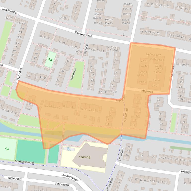 Kaart van postcodegebied 3755HT.
